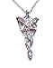 Lord of the Rings Evenstar Arwen Pendant Platinum plate -Prop Replica