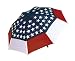 Gustbuster Pro Series 62" Umbrella Rubber Handle - Stars & Stripes Print