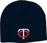 Minnesota Twins Knit Beanie with Raised Logo