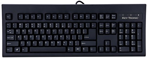 USB Cable Keyboard Black