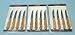 Tramontina Optimum 4 Piece Steak Knife Set - Serrated w/ Hardwood Handles