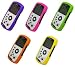 EMPIRE 5-Pack Silicone Cover Case for Kodak Playsport ZX3 Pocket Video Camera (Purple, Pink, Green, Orange & Yellow)