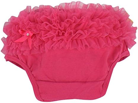 DanDe Cute Baby Girls Pettiskirt Ruffle Panties Briefs Bloomer Tutu Diaper Cover for 0-9M
