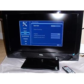 TCL 60 Hz LCD HDTV with 2-Year Warranty, Black