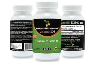 Prevent Vitamin D deficiency-Vitamin D3 2000IU Best 100% pure all natural doctor approved-Join the Revolution and help alleviate depression,support heart,prostate,breast,colon,bone,dental and immune health- No junky fillers. Money back Guarantee