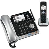 Att Tl86109 Dect 6.0 Two-Line Corded/Cordless Phone System With Bluetooth Technology (Telephone Access Packaged / Dect Telephones)