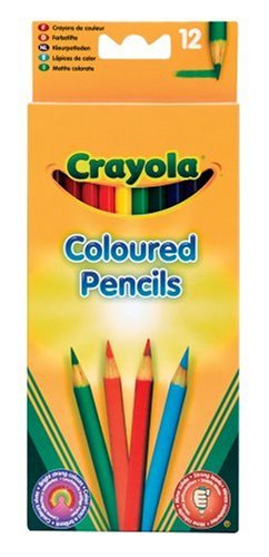Childrens Toyshop  Toys : Crayola Coloured Pencils (12 Pack)
