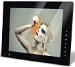 Deluxe NIX 12-Inch Digital Picture Frame, Motion Sensor turns the frame ON/OFF automatically when it senses you nearby!