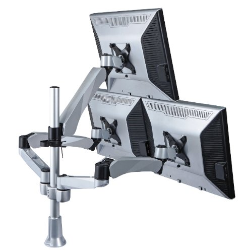 Cotytech Triple Monitor Desk Mount Spring Arm Quick ReleaseMount