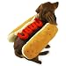 Hot Diggity Dog Costume Ketchup - MEDIUM