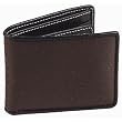 Tobacco brown Baekgaard Micro Fiber & leather mens' elegant wallet ~ 3 colors