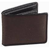Tobacco brown Baekgaard Micro Fiber & leather mens' elegant wallet ~ 3 colors