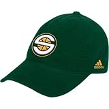 adidas Seattle SuperSonics Green Basic Logo Flex Fit Slouch Hat