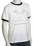 Jack Link's Apparel White Messin with Sasquatch, X-Large T-Shirt