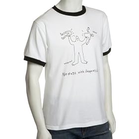 Jack Link's Apparel White Messin with Sasquatch, Small T-Shirt