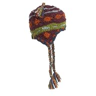 FU-R Headwear - Darjeeling, Hand Knit, Wool Blend, Fully Fleece Lined Earflap Hat