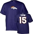Reebok Denver Broncos Tim Tebow Name & Number T-Shirt