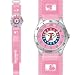 MLB Kids' Texas Rangers Pink Future Star Series Watch #MF-TEX
