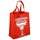 NBA Chicago Bulls Red Reusable Tote Bag