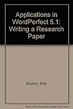 WordPerfect 5.1 applied
