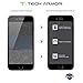Tech Armor Edge to Edge Glass (.2mm) Screen Protector for Apple iPhone 6 Plus / 6s Plus (5.5-inch) [Wht] [1-Pack]