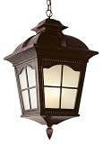 Bel Air Lighting PL-5426 AR Antique Rust Outdoor Hanging Light