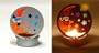 Miniature Celestial (Moon and Star) Silver Tealight Candle Holder - 2.5" x 3" (Candleholder)
