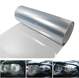 Lumsing Auto Car 12 by 48 inches Self Adhesive Clear Bra Headlight Bumper Hood Paint Protection Film Vinyl Sheet Headlights, Tail Lights,Smoke Fog Lights Tint Vinyl Film Car Light HeadLight Sheet Car Sticker