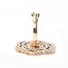 ABC Universal Finger Stand Bracket Buckle Rose Ring Stander Phone Holder (Black)