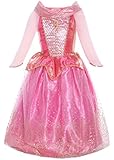 ReliBeauty Girls Princess Aurora Dress Costume