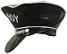 Hochwertige Lackm�tze in schwarz mit Kette und Aufdruck "Bad Boy".* M�tze kann durch Klettverschluss 
an jeden erwachsenen Kopf angepasst werden. Abmessungen:M�tze oben ca. 30,0cm
M�tze unten ca. 18,5cm 
H�he ca. 14,0cm