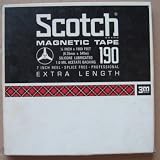 Scotch Magnetic Extra Length Reel To Reel Tape 1/4 inch x 1800 feet
