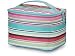 Laguna Stripe Convertible Train Case / Lunch Tote