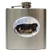 Limited Edition Violano Hip Flask Dachshund Love Art
