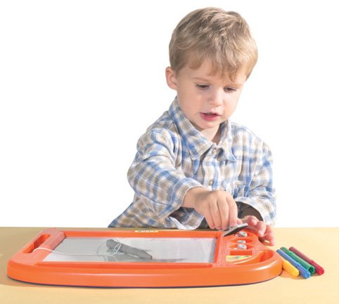 Imagen 3 de Simba - 106335188 - 2 en una pizarra mágica con accesorios - 40x30 cm (de importación de Alemania)