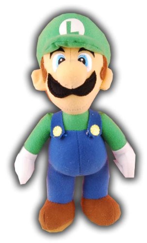 Popco Super Mario Brothers 6 Inch Series 2 Plush Figure Luigi