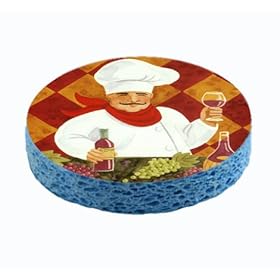  The Wine Chef Unique Kitchen Sponge