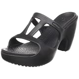 crocs Women's Cyprus II Sandal,Black/Black,8 M US