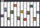 Hundertwasser Art Wandplaner 2009 - 