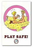 Play Safe - Use a Condom - 24x36 - ART PRINT / POSTER