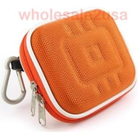 - Orange NYLON Brand New Hard Shell Carrying Case for Your Nikon Coolpix SD1100IS Cool pix S630 S710 S610C S610 S600 S560 S550 S520 S210 S220 S60 S52C Digital Camera {+ 1pc name tag} - Coolest Case on Amazon!