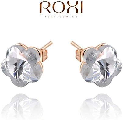 Exquisite rose-golen earrings ,Delicate flowers earrings for elegant women, new style,best Christmas gifts,2020029385 Mc Mall £¨