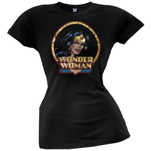  Wonder Woman - Classic Circle Juniors T-Shirt