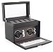 Dulwich Large Leather Watch Box & Double Winder