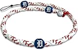 MLB Detroit Tigers Classic Frozen Rope Baseball Necklace