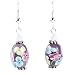 Murano Glass Earrings - Emily Purple
