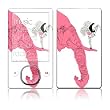 Pink Elephant Design Skin Decal Protective Sticker for Zune 80GB / 120GB