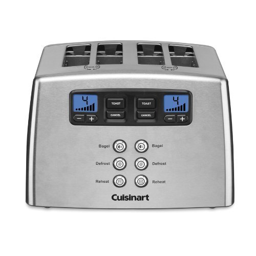 Cuisinart Touch to Toast Leverless Motorized 4 Slice Toaster with Toast