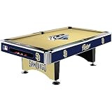 MLB Team Logo 8 Foot Pool Table