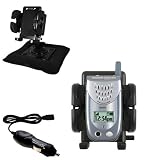Sanyo SCP-3100 Auto Bean Bag Dash Holder with Car Charger - Uses Gomadic TipExchange